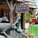 The Loch Gallery building located at 306 St. Mary's Road, Winnipeg, Manitoba, Canada